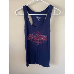 Womens G-III 4 Her by Carl Baker Cleveland Indians Tank top XL EUC